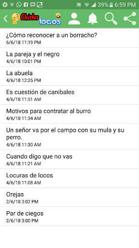 Run android online APK El chiste nuestro de cada día from MyAndroid or emulate El chiste nuestro de cada día using MyAndroid