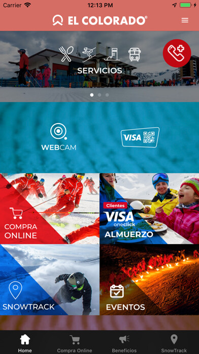Emulate iPhone app El Colorado Centro Ski Chile using MyAndroid Emulate iPhone app El Colorado Centro Ski Chile using MyAndroid
