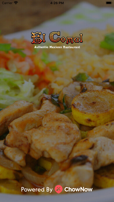 Emulate iPhone app El Comal Restaurant using MyAndroid Emulate iPhone app El Comal Restaurant using MyAndroid