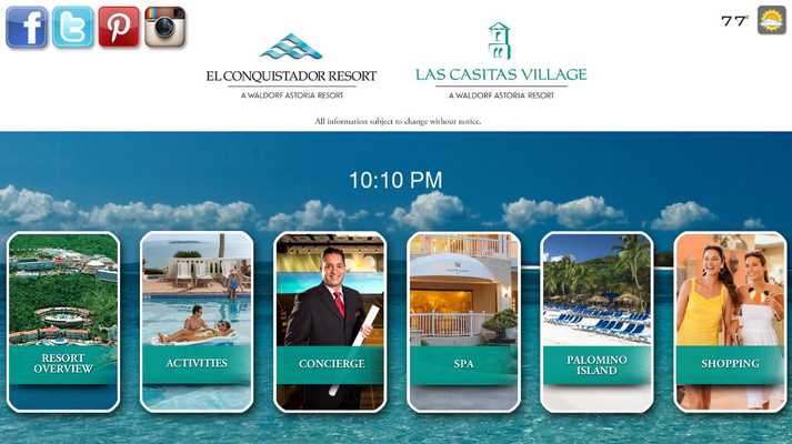 Emulate Android APK El Conquistador Resort