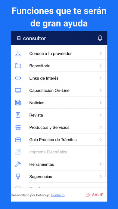 Emulate iPhone app El consultor using MyAndroid Emulate iPhone app El consultor using MyAndroid