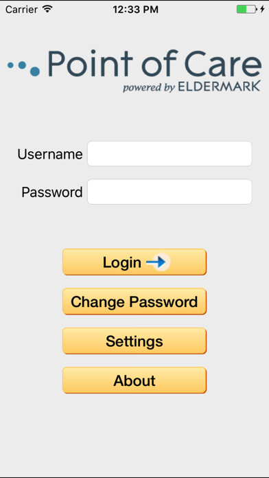 Emulate iPhone app Eldermark - Point of Care using MyAndroid