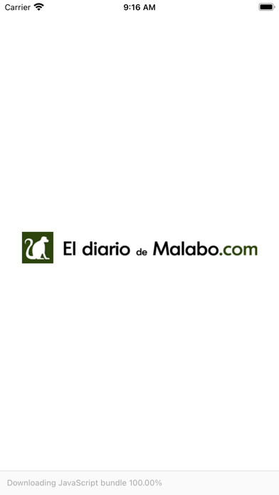 Emulate iPhone app El diario de Malabo using MyAndroid Emulate iPhone app El diario de Malabo using MyAndroid