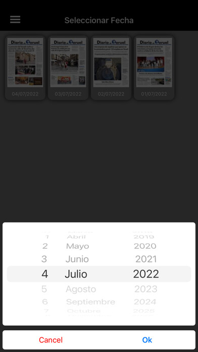 Emulate iPhone app El Diario de Teruel using MyAndroid Emulate iPhone app El Diario de Teruel using MyAndroid