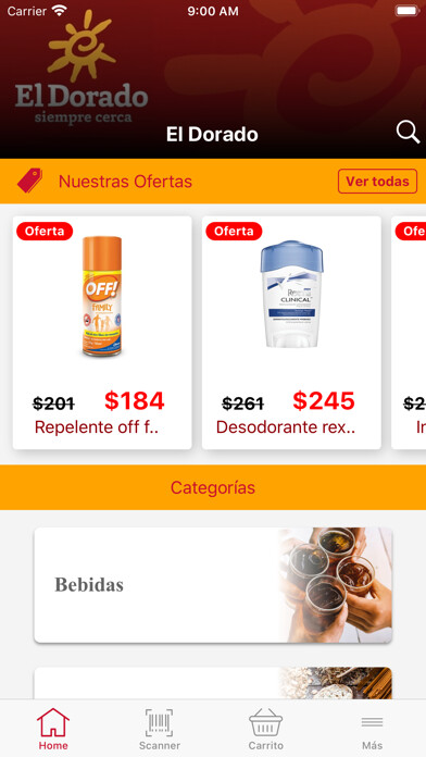 Emulate iPhone app El Dorado En Casa using MyAndroid