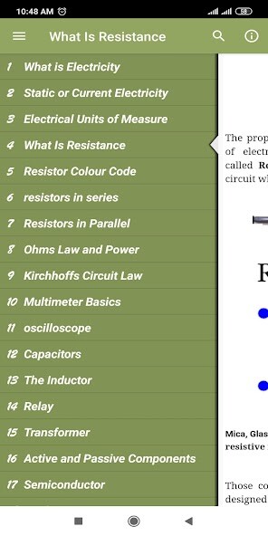 Run android online APK Elec Basics from MyAndroid or emulate Elec Basics using MyAndroid