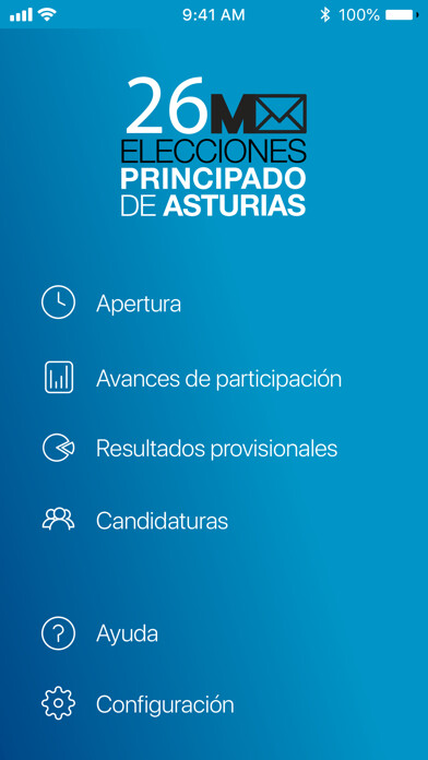 Emulate iPhone app Elecciones Asturias 2019 using MyAndroid Emulate iPhone app Elecciones Asturias 2019 using MyAndroid
