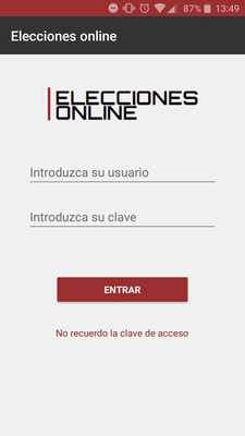 Emulate Android APK Elecciones online Emulate Android APK Elecciones online