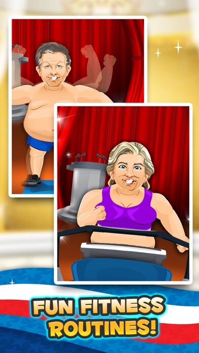 Emulate iPhone app Election Fat to Fit Gym - fun run jump-ing on 2016 games with Bernie, the Donald Trump & Clinton! using MyAndroid Emulate iPhone app Election Fat to Fit Gym - fun run jump-ing on 2016 games with Bernie, the Donald Trump & Clinton! using MyAndroid