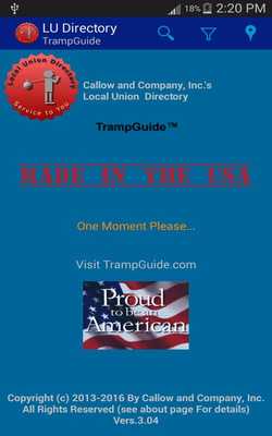 Emulate Android APK Elect.LU TrampGuide w/Ads