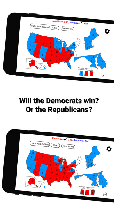 Run android online APK Electoral College Calculator from MyAndroid or emulate Electoral College Calculator using MyAndroid