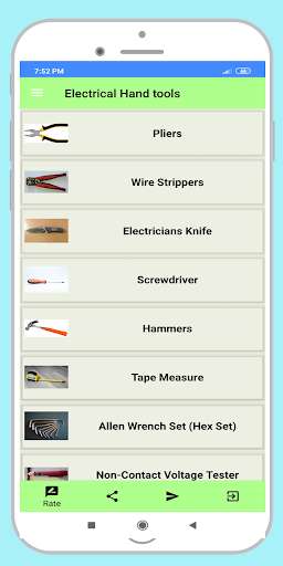 Run android online APK Electrical Hand tools from MyAndroid or emulate Electrical Hand tools using MyAndroid