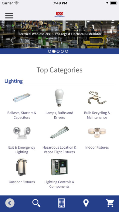 Emulate iPhone app Electrical Wholesalers - CT using MyAndroid Emulate iPhone app Electrical Wholesalers - CT using MyAndroid