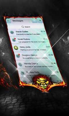 Emulate Android APK Electric Atom SMS Cover