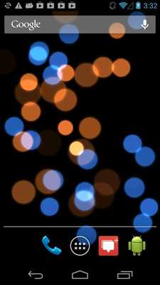 Emulate Android APK Electric Bubble Live Wallpaper