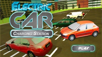 Emulate iPhone app Electric Car Charging Station- Parking Game using MyAndroid