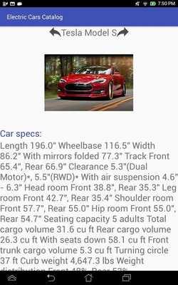 Emulate Android APK Electric Cars Catalog Emulate Android APK Electric Cars Catalog