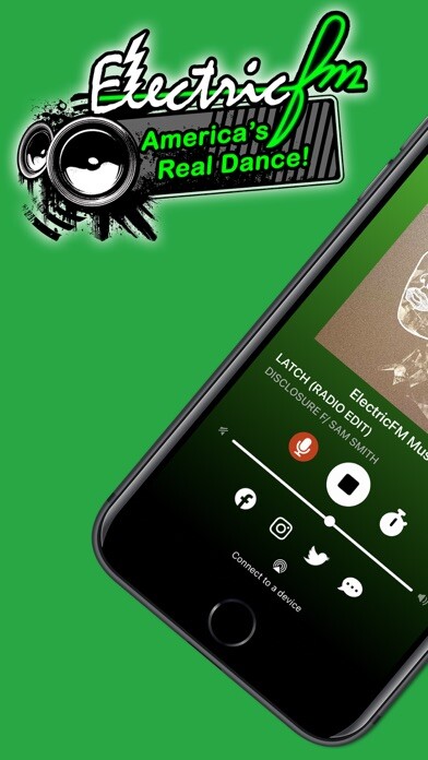 Emulate iPhone app ElectricFM - Dance Radio Music using MyAndroid Emulate iPhone app ElectricFM - Dance Radio Music using MyAndroid