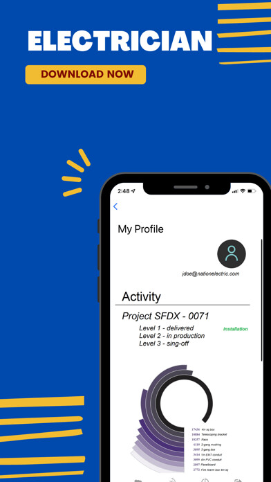 Emulate iPhone app Electrician App using MyAndroid