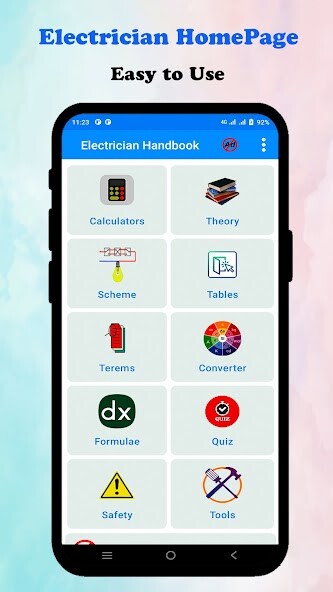 Run android online APK Electricians Handbook from MyAndroid or emulate Electricians Handbook using MyAndroid