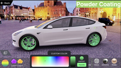 Emulate iPhone app Electric Mods: EV Tuning using MyAndroid