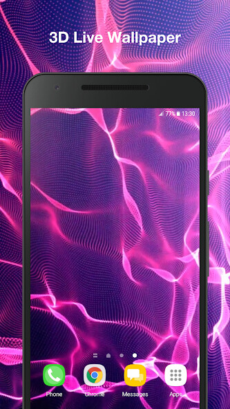 Emulate Android APK Electric Plasma Live Wallpaper