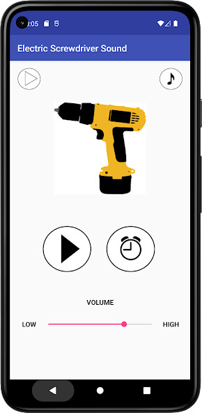 Run android online APK Electric Screwdriver Sound from MyAndroid or emulate Electric Screwdriver Sound using MyAndroid