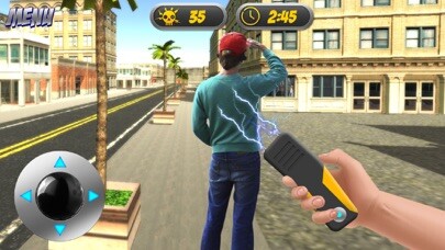 Emulate iPhone app Electric Stun Gun Scare Joke using MyAndroid Emulate iPhone app Electric Stun Gun Scare Joke using MyAndroid