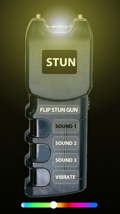 Emulate iPhone app Electric Stun Gun Simulator Fun App using MyAndroid Emulate iPhone app Electric Stun Gun Simulator Fun App using MyAndroid