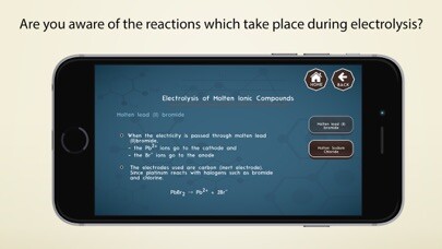 Emulate iPhone app Electrolysis - Chemistry using MyAndroid