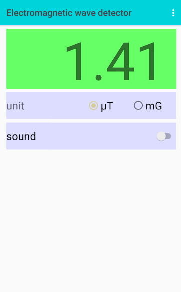 Run android online APK Electromagnetic wave detector（EMF maters） from MyAndroid or emulate Electromagnetic wave detector（EMF maters） using MyAndroid