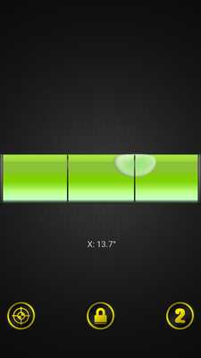 Emulate Android APK Electronic bubble level