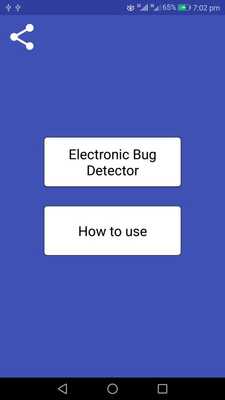 Emulate Android APK Electronic Bug Detector - Camera Detector