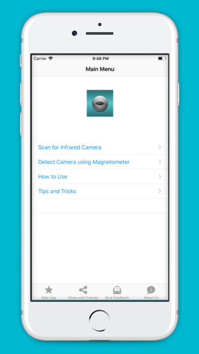 Emulate iPhone app Electronic Device Detector using MyAndroid Emulate iPhone app Electronic Device Detector using MyAndroid