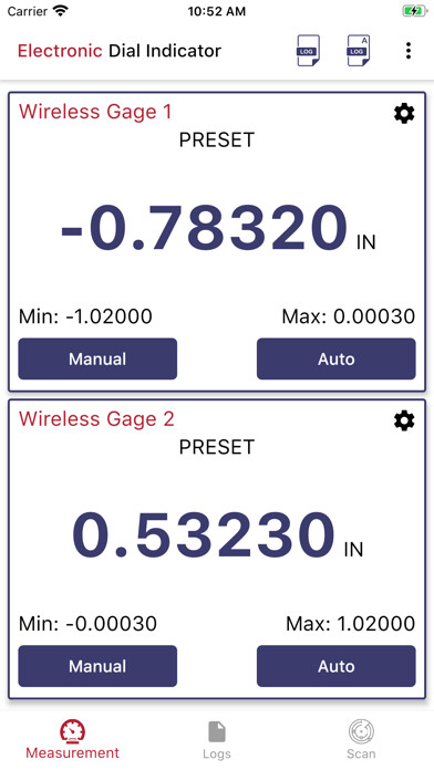 Emulate iPhone app Electronic Dial Indicator using MyAndroid Emulate iPhone app Electronic Dial Indicator using MyAndroid