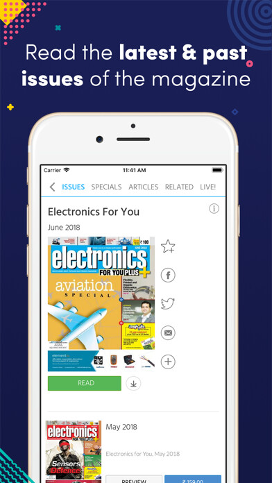 Emulate iPhone app Electronics For You using MyAndroid