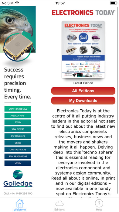 Emulate iPhone app Electronics Today using MyAndroid Emulate iPhone app Electronics Today using MyAndroid