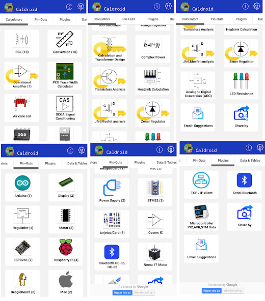 Run android online APK Electronics Tools: Caldroid from MyAndroid or emulate Electronics Tools: Caldroid using MyAndroid