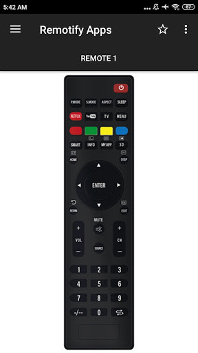 Run android online APK ELECTRON TV Remote from MyAndroid or emulate ELECTRON TV Remote using MyAndroid