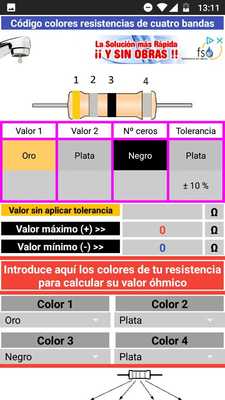Emulate Android APK Electro Resistencias 4C