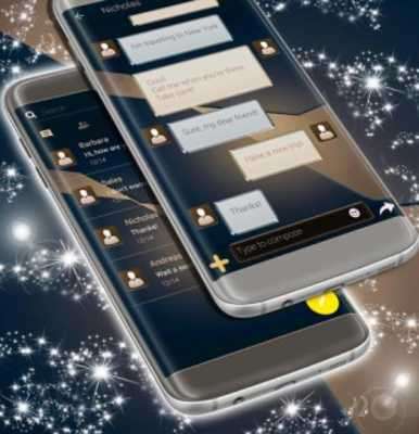 Emulate Android APK Elegant Dark SMS Theme Emulate Android APK Elegant Dark SMS Theme