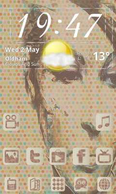 Emulate Android APK Elegant GO Launcher EX