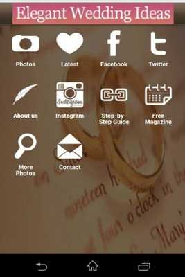 Emulate Android APK Elegant Wedding Ideas