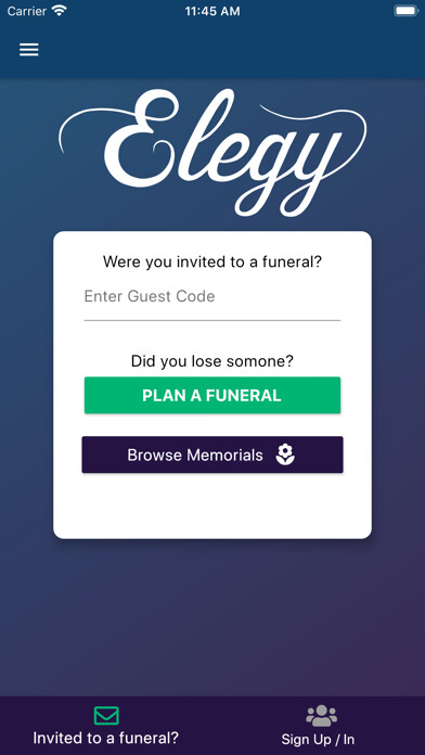 Emulate iPhone app Elegy - Keepsake using MyAndroid Emulate iPhone app Elegy - Keepsake using MyAndroid
