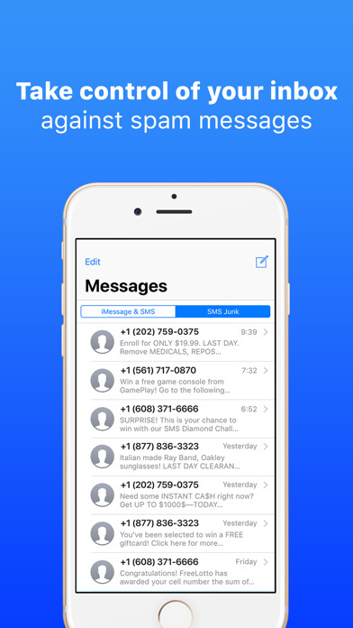 Emulate iPhone app Elek: Filter Spam Messages using MyAndroid Emulate iPhone app Elek: Filter Spam Messages using MyAndroid