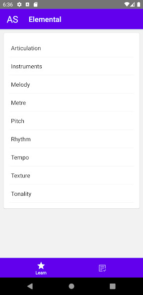 Run android online APK Elemental: Musical Concepts from MyAndroid or emulate Elemental: Musical Concepts using MyAndroid