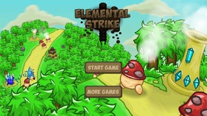 Emulate iPhone app Elemental Strike using MyAndroid