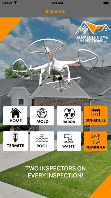 Emulate iPhone app Elements Home Inspections using MyAndroid Emulate iPhone app Elements Home Inspections using MyAndroid