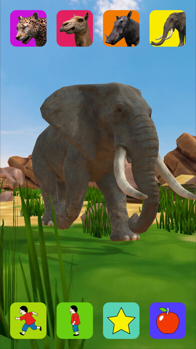 Emulate iPhone app Elephant, Kids using MyAndroid