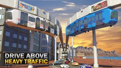 Emulate iPhone app Elevated Train Simulator 3D using MyAndroid